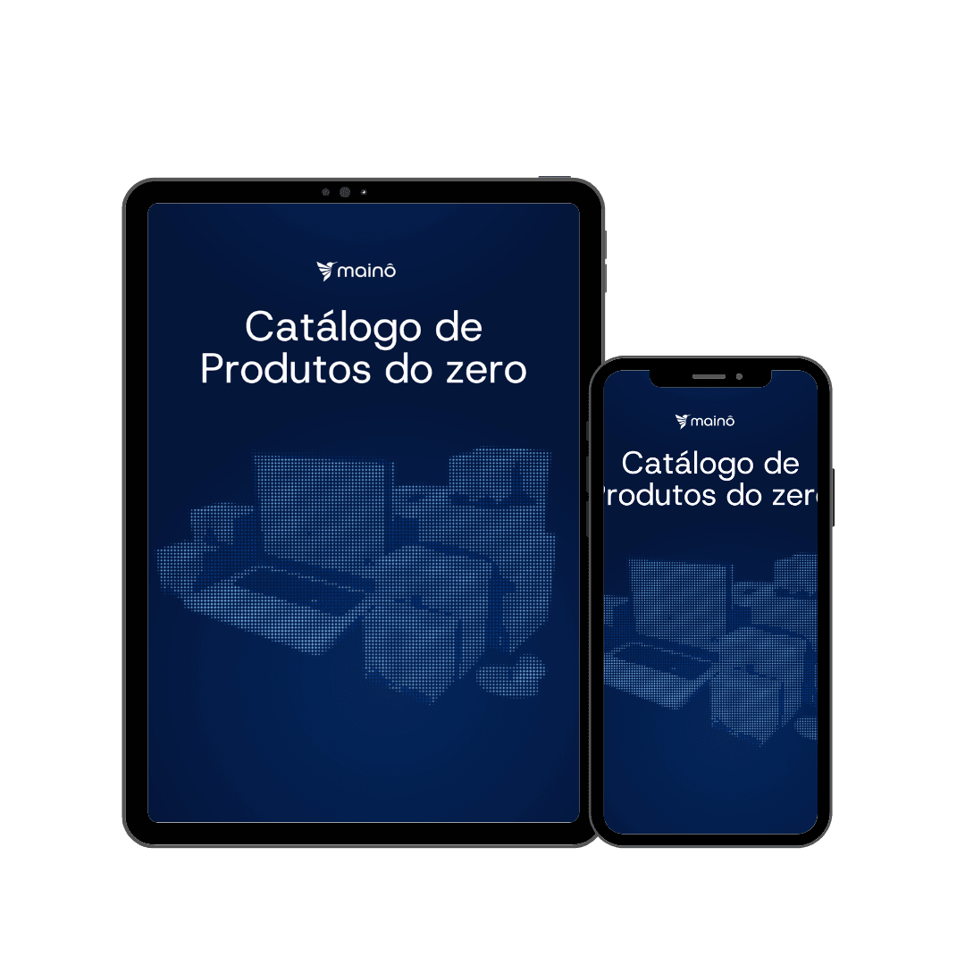 Catálogo de produtos do zero